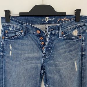 7 for all mankind Skinny Boyfriend jeans